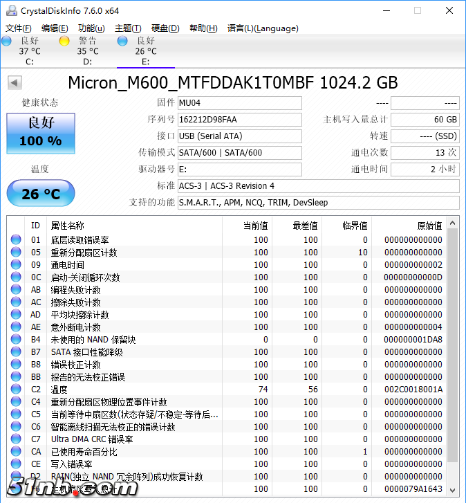 镁光M600.png