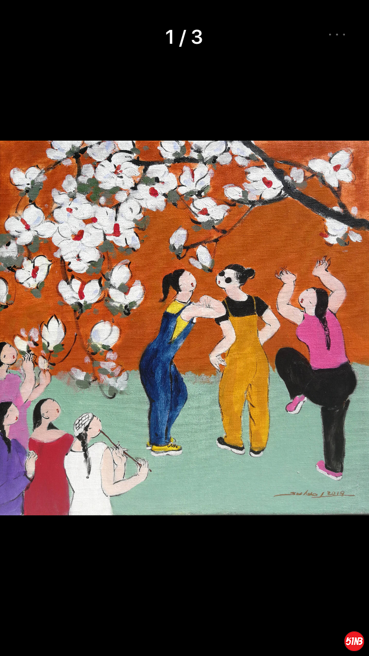 兰心劲舞，李素华，60X60，4600元.png