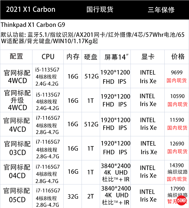 2021国行X1C 报价单.png
